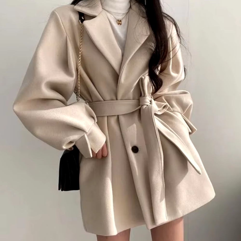 La Linda Mid-Length Trench Coat