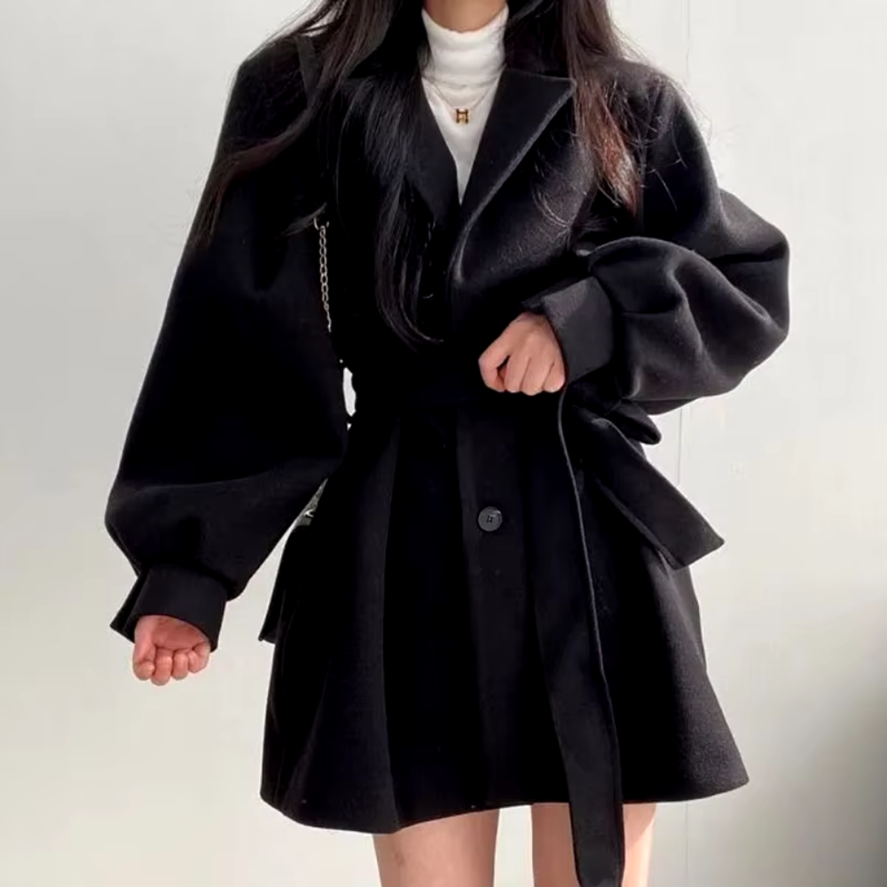 La Linda Mid-Length Trench Coat