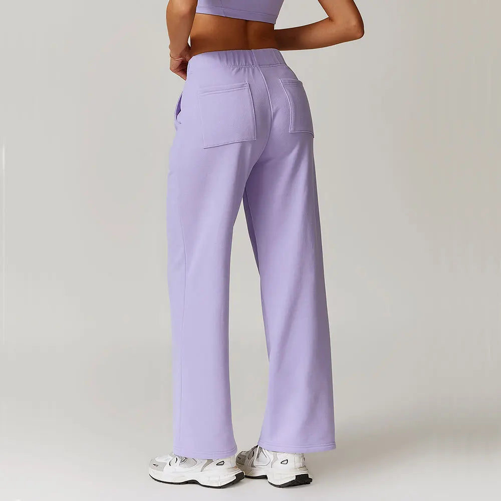 Aurelia Wide-Leg Sweatpants