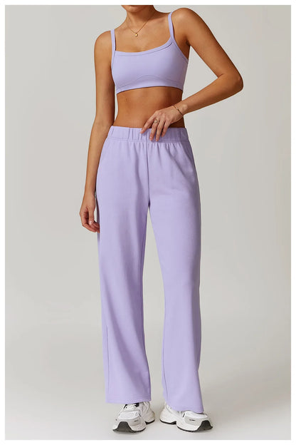 Aurelia Wide-Leg Sweatpants